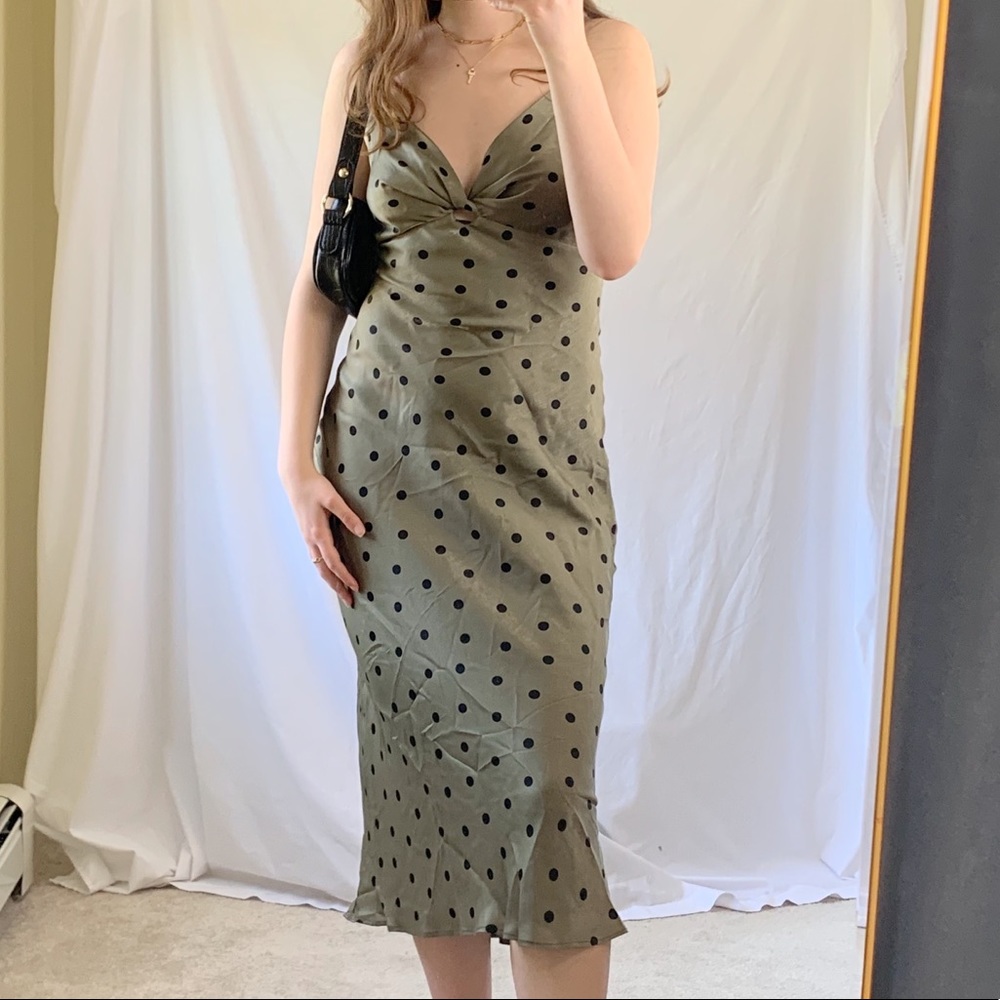 Polka Dot Zara Slip Dress